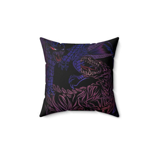 Monster Hunter Nargacuga & Ebony Odogaron Pillow
