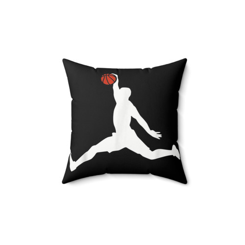 White Dunk Jordan Pillow with Michael Jordan Logo