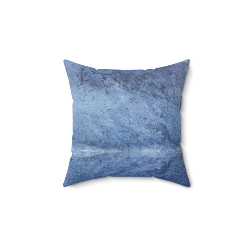 Glacier Pillow - Reflective and Calming Decorative Pillow