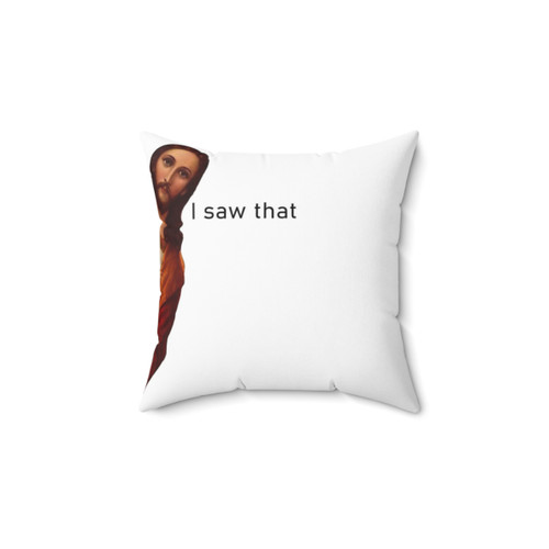 Jesus I Saw That Funny Meme Pillow