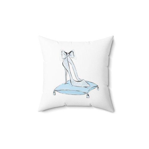 Glass Slipper Decorative Pillow