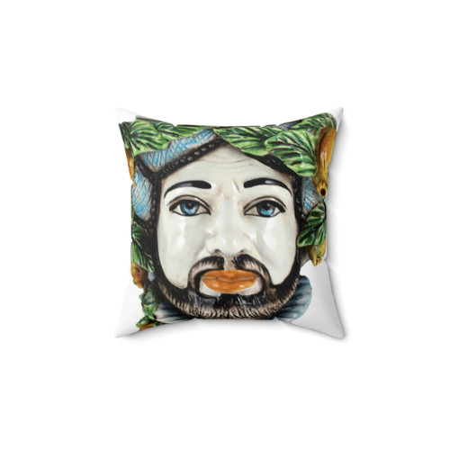 Moro's Head Pillow - Sicilian Style Home Accent