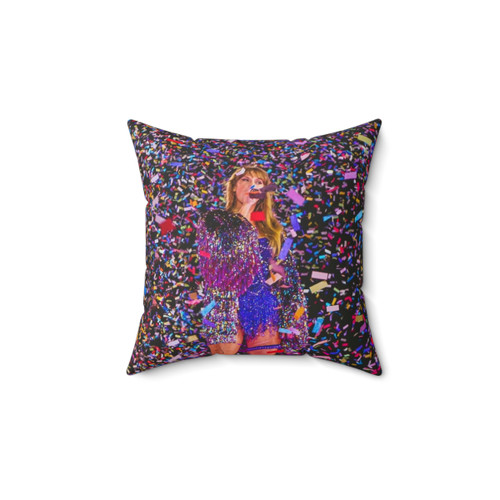Taylor Swift Eras Tour Confetti Falling Picture Pillow