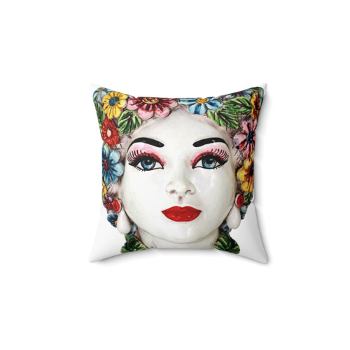 Sicilian-Style Moro's Head II Pillow