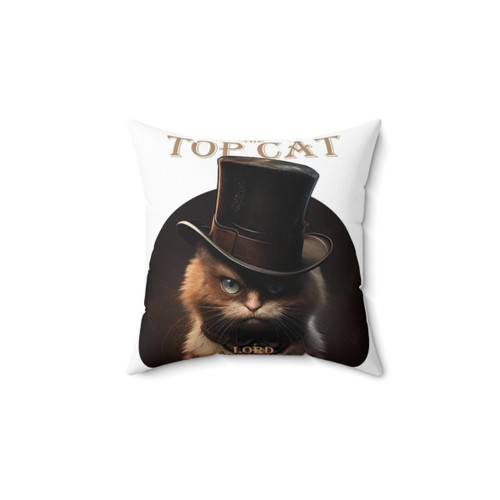 Adorable Lord Whiskersworth Cat Pillow