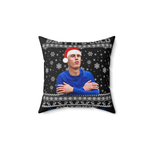 Cold Palmer Baby It's Cold Outside Throw Pillow