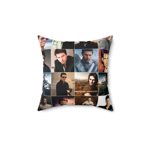 Tom Cruise Photo Collage Pillow