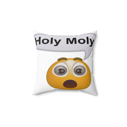 Holay Molay Emoji Pillow