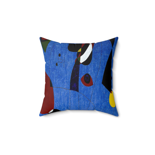 Joan Miro Painting Art Decorative Throw Pillow
