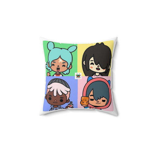 Toca Boca Decorative Pillow for Kids' Rooms