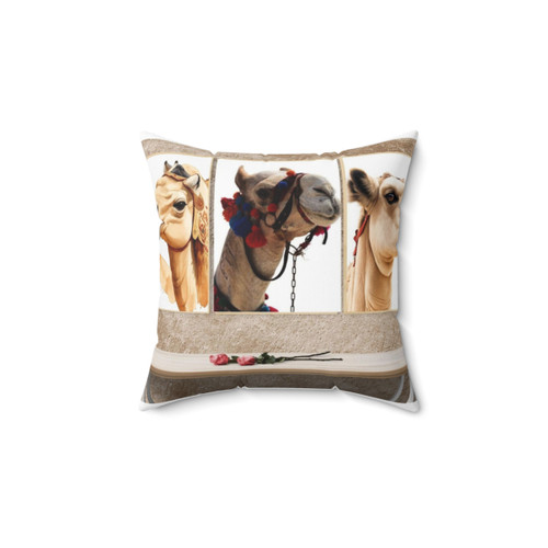 Camel Desert Art Decorative Pillow