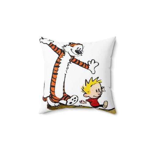Calvin and Hobbes Cartoon Characters Pillow