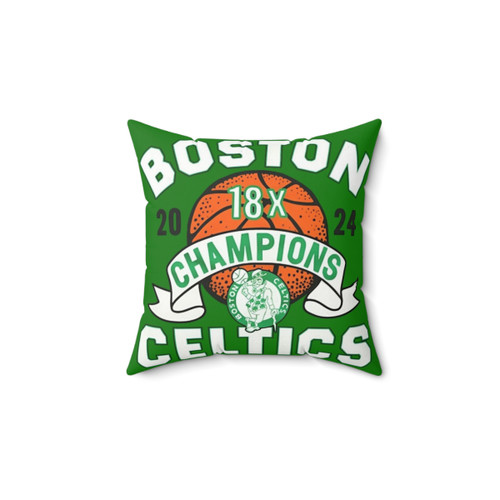Boston Celtics NBA Finals 2024 Champions Pillow