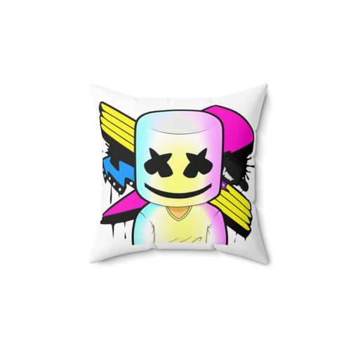 Soft DJ Marshmallow Pillow for Music Enthusiasts