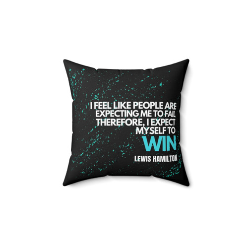Lewis Hamilton F1 Pillow - Motorsports Racing Bedding