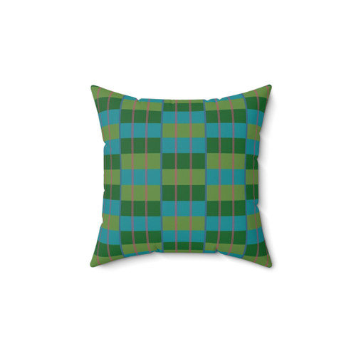 Moquette Aqua Green Pillow