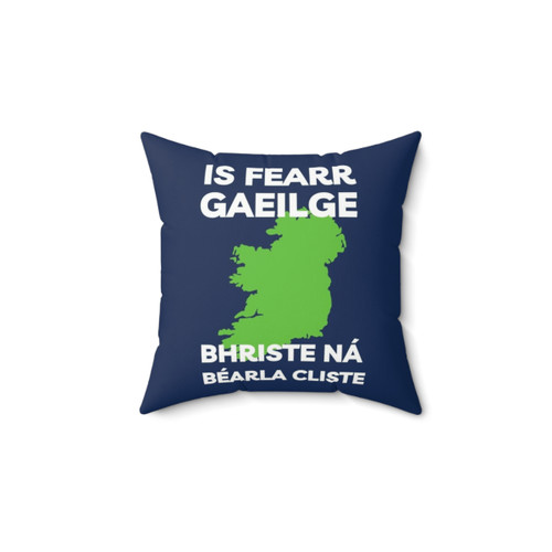 Ireland Pillow with Irish Proverb