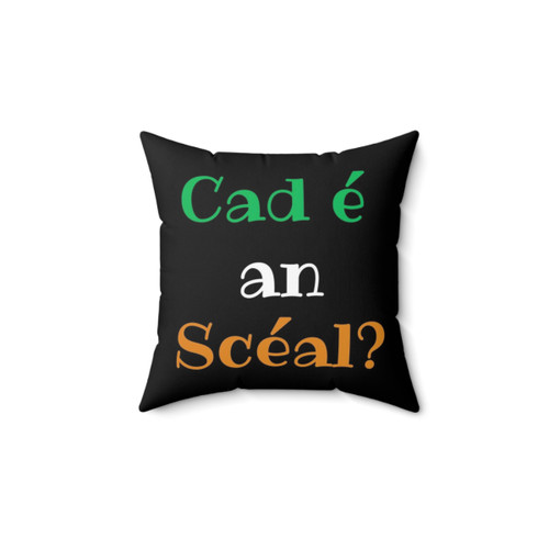 Irish Language Gaeilge Pillow