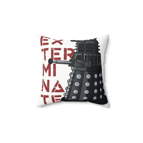Doctor Who Dalek Exterminate Decorative Pillow