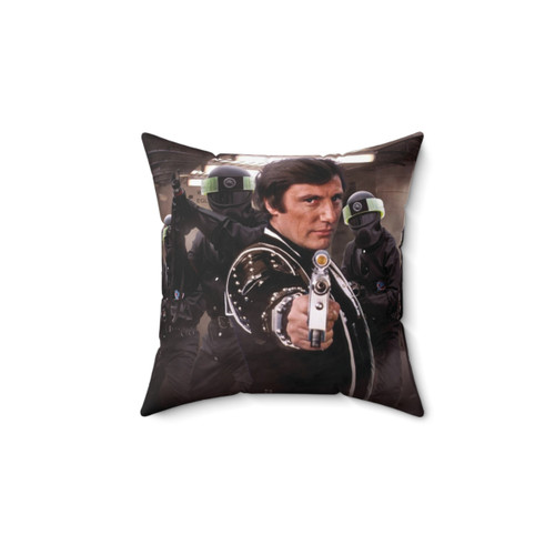 Blake's 7 Avon The End? Sci-Fi Pillow