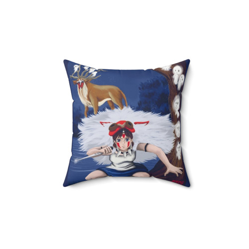 Cozy Manga Princess Decorative Pillow