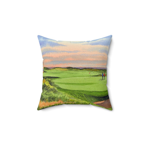 Kingsbarns Golf Course 9th Green Pillow