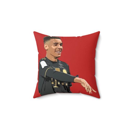 Jamal Musiala Football Player Pillow