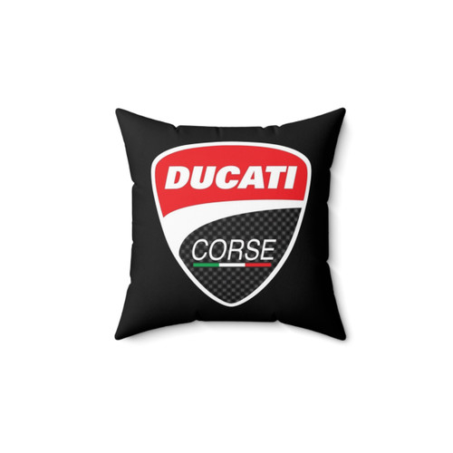 Carbon Logo Ducati Pillow