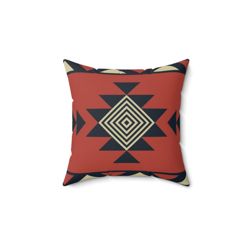 Aztec Pattern Pillow for Boho Home Decor