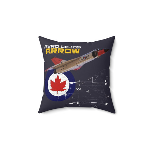 Avro Arrow Jet Fighter Pillow