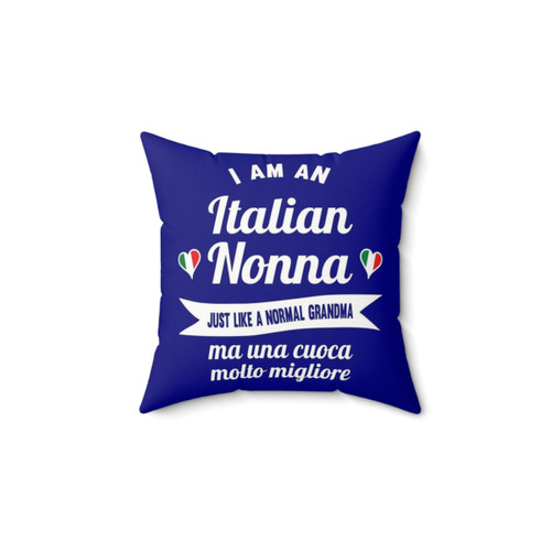Italian Nonna Grandma Cooking Pillow