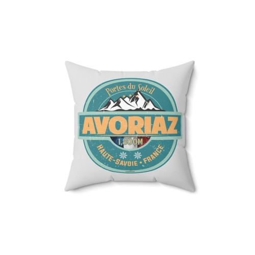 Avoriaz France Ski Alpes Pillow