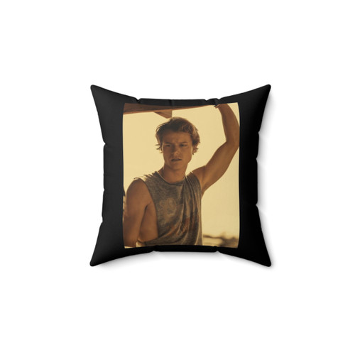 Rudy Pankow Themed Throw Pillow