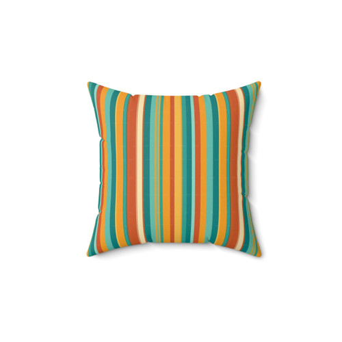 Abstract digital lines design decorative throw pillow