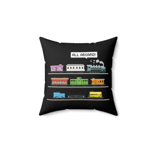 Ticket to Ride TTR Board Game Themed Decorative Pillow