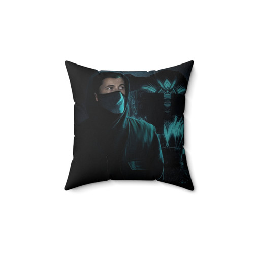 Vintage DJ Alan Poster Pillow