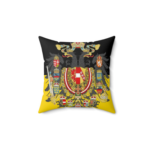 Vintage Austrian Empire Flag Pillow