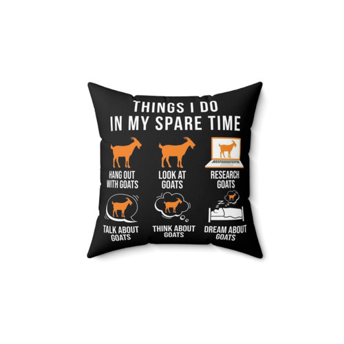 Funny Goat Lovers Gift Pillow