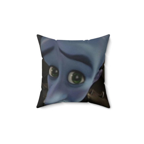 Megamind Eyebrow Meme Pillow
