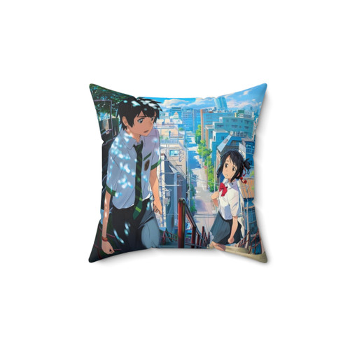 Kimi no Na Wa Anime Throw Pillow