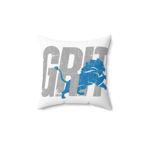 Detroit Grit Throw Pillow