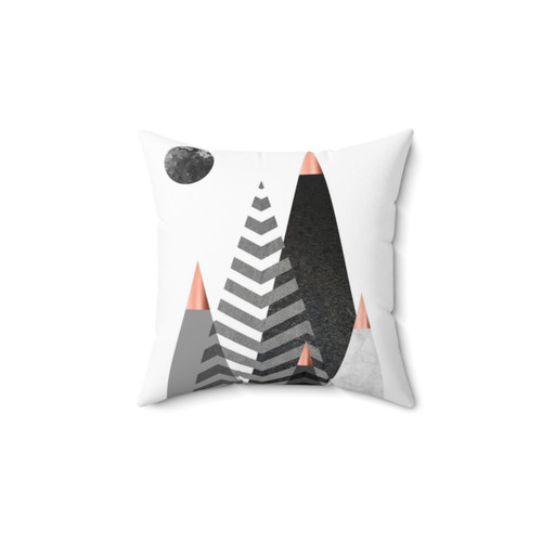 Nordic Mountains Decorative Pillow