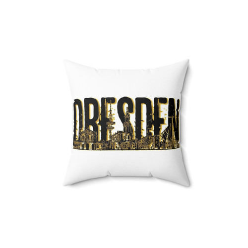 Dresden Germany Skyline City Pillow