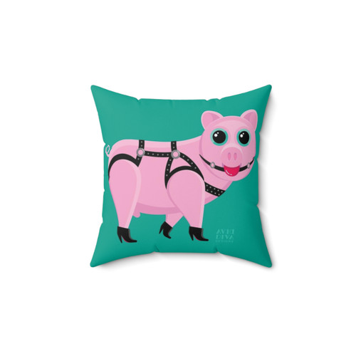 Papacito Piggy Plush Pillow for Gay Lovers