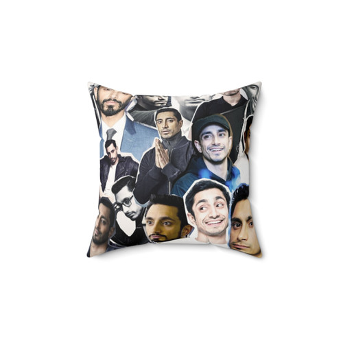 Riz Ahmed Collage Pillow