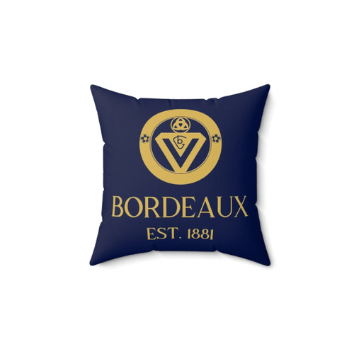 Bordeaux Gold 2 Pillow - French Football Decor