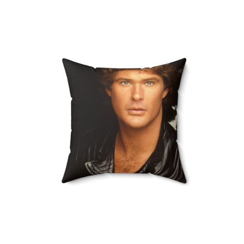 Retro David Hasselhoff Pillow