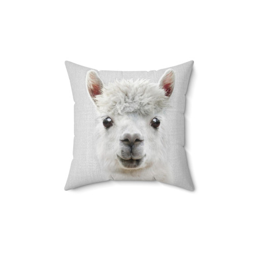 Colorful Llama Decorative Pillow