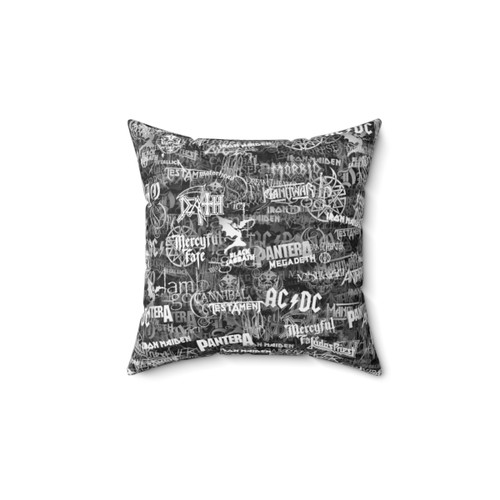 Heavy Metal Bands Decorative Pillow