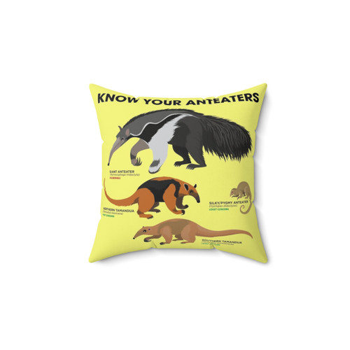 Giant Anteater Pillow from the Know Your Anteaters Collection